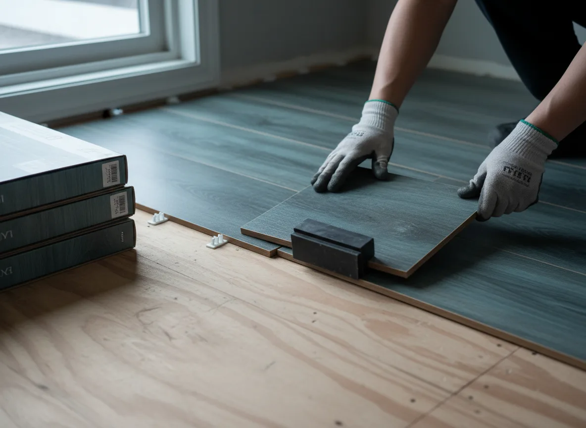 Luxury Vinyl Plank Installation company in Prescott, KS